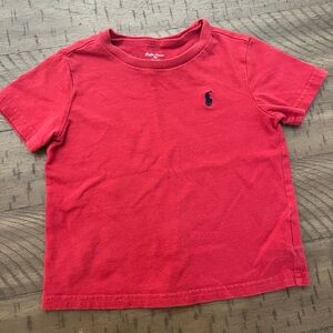 Ralph Lauren Kids Classic Red Tee